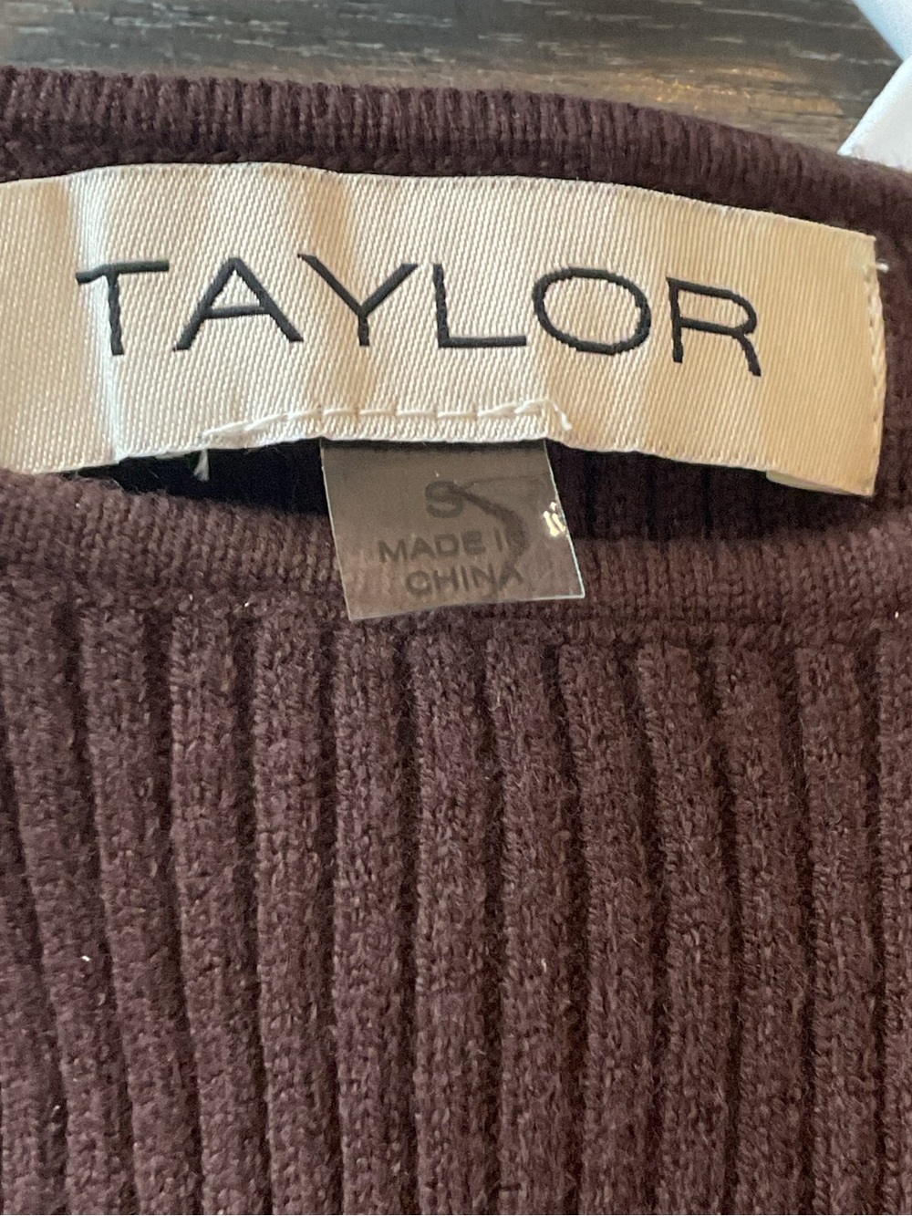 Taylor Maxi Chocolate 2 Fer Sleeveless Sweater Dress with Pockets. - Picture 10 of 11